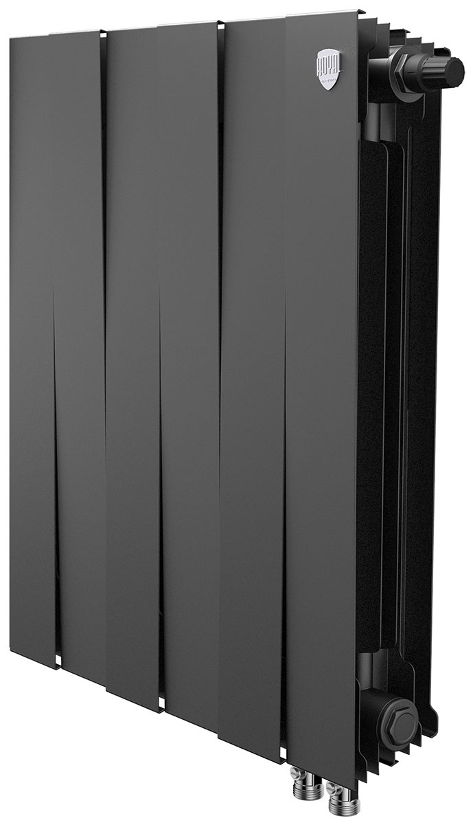 Изображение товара Радиатор биметаллический Royal Thermo PianoForte 500 Noir Sable 6 секций