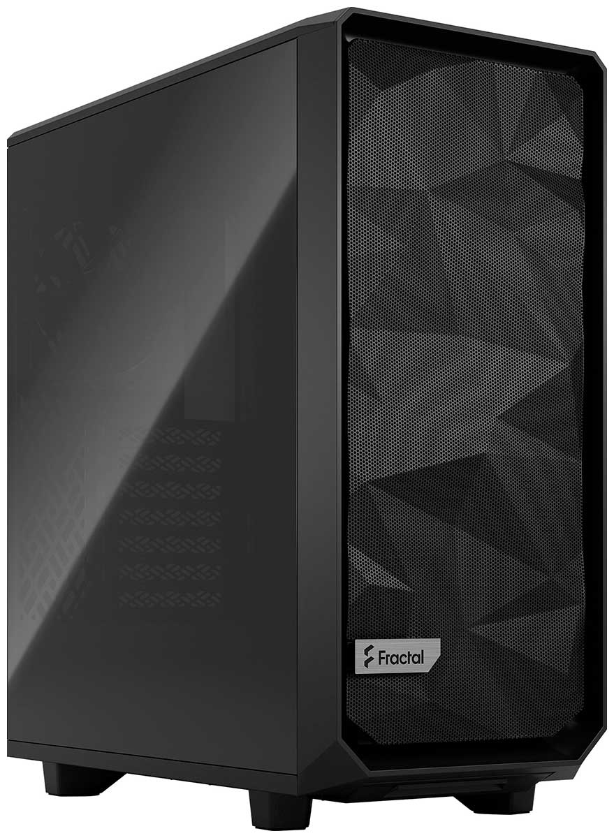 Изображение товара Компьютерный корпус Fractal Design MESHIFY 2 COMPACT BLACK - DARK (TG FD-C-MES2C-02)
