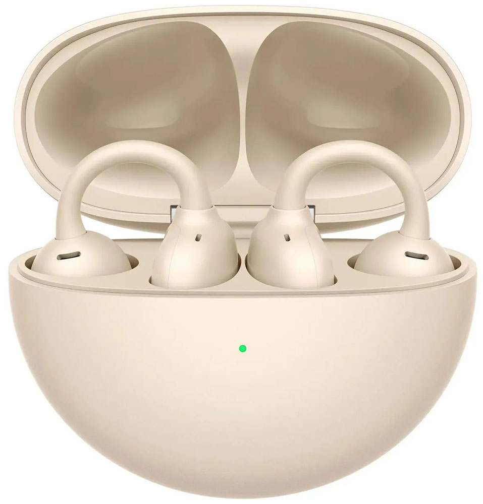 Изображение товара Беспроводные вставные наушники Huawei FreeClip DOVE-T100 бежевые