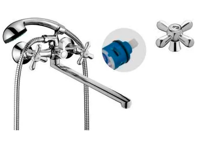 Изображение товара Смеситель для ванны D-Lin хром (D146819-F)