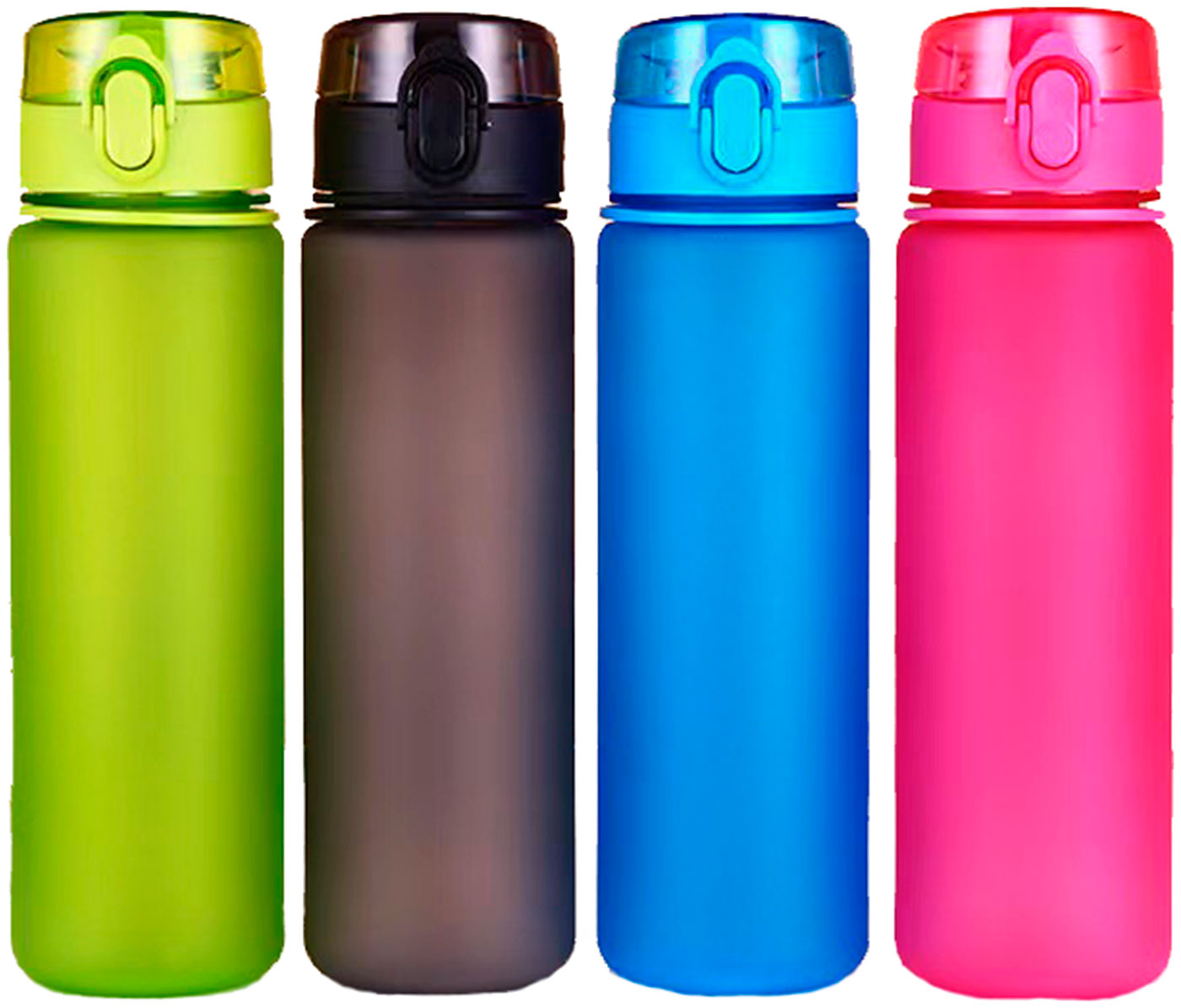 Изображение товара Спортивная бутылка для воды Unix Fit Prime, 600 мл, розовый