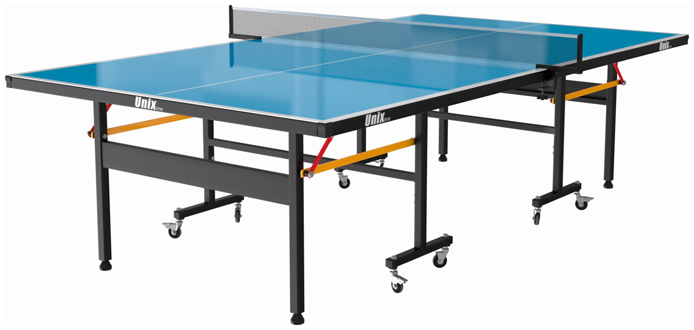 Изображение товара Всепогодный теннисный стол Unix Line outdoor 6mm blue универсальный для улицы