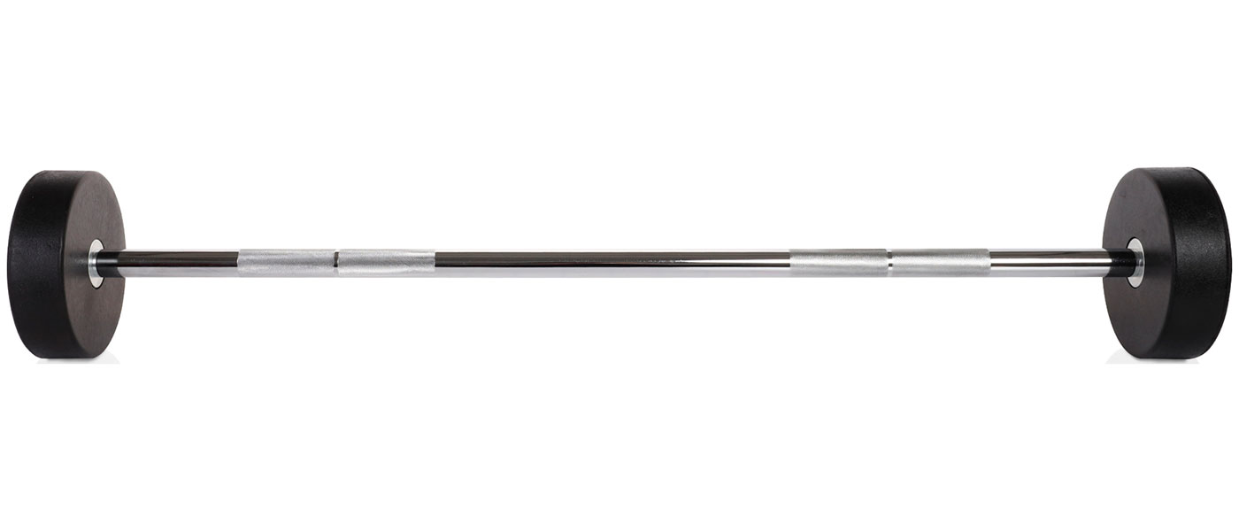 

Штанга Unix Fit PRO, прямая, обрезиненная, 25 кг, Черный