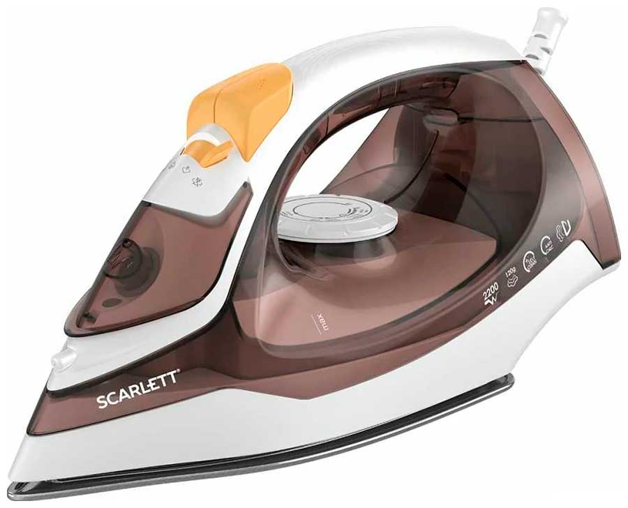 Утюг Scarlett SC-SI30K47, 2200Вт, коричневый