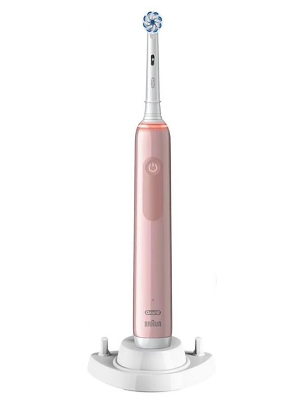 Электрическая зубная щетка Braun Oral-B Pro 3 3400N Pink Sensitive Электрическая зубная щетка Braun Oral-B Pro 3 3400N Pink Sensitive