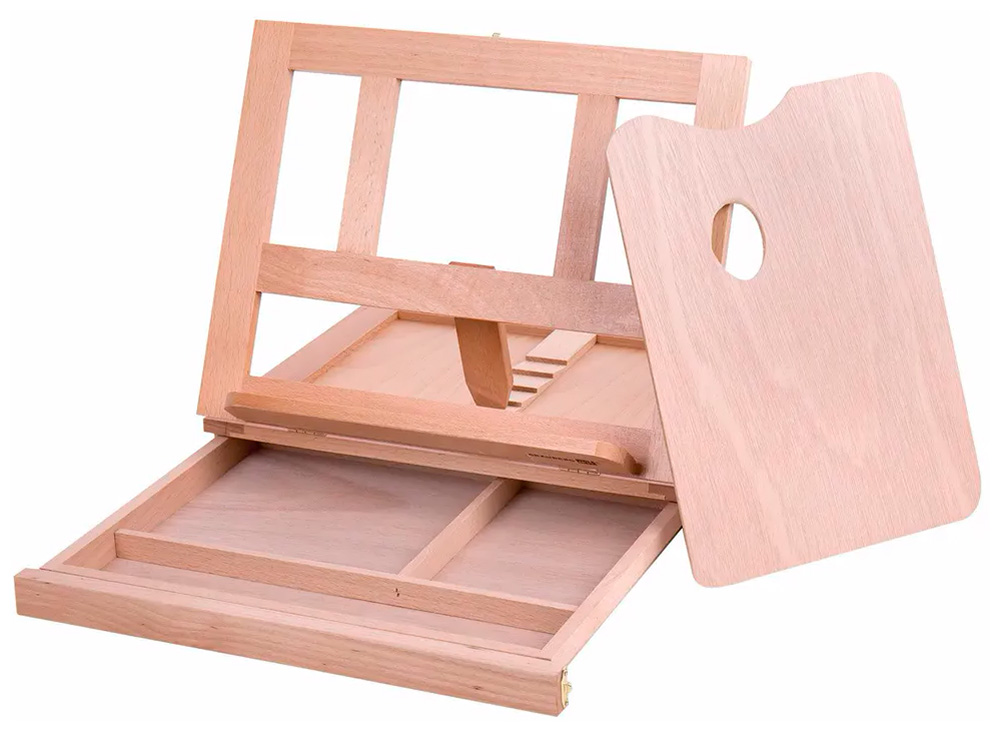 Изображение товара Настольный мольберт из бука Brauberg ART CLASSIC 27x34.5x26 см для холста до 30 см