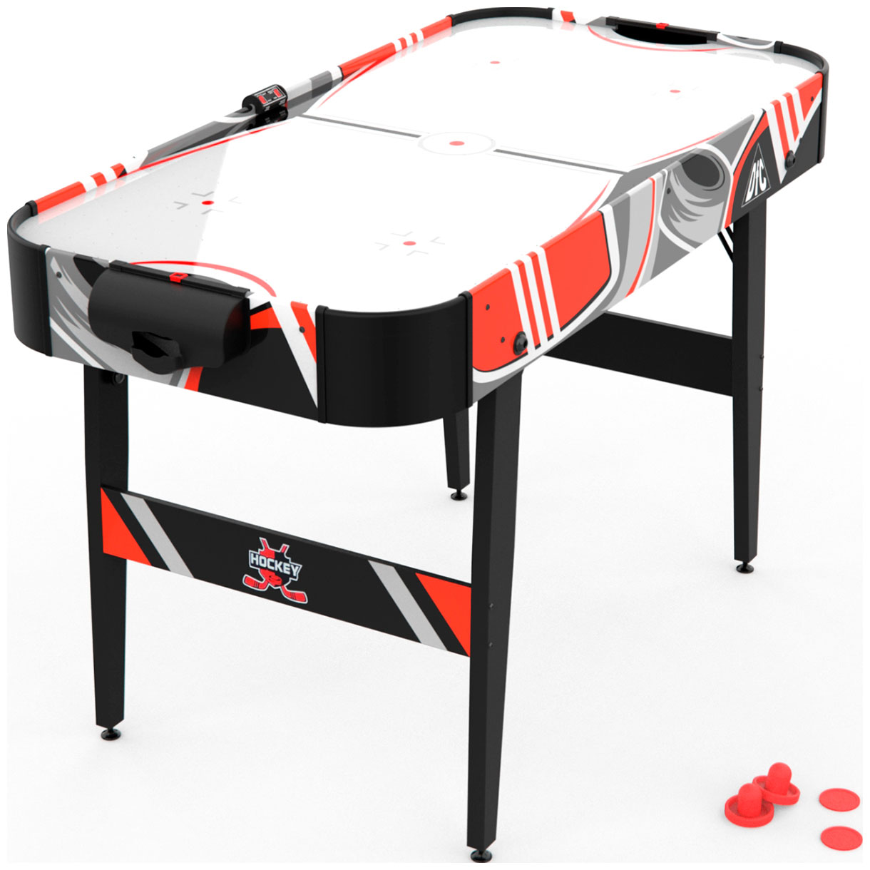Изображение товара Игровой стол DFC RIGA 48 аэрохоккей с электронным счетом и аксессуаратами