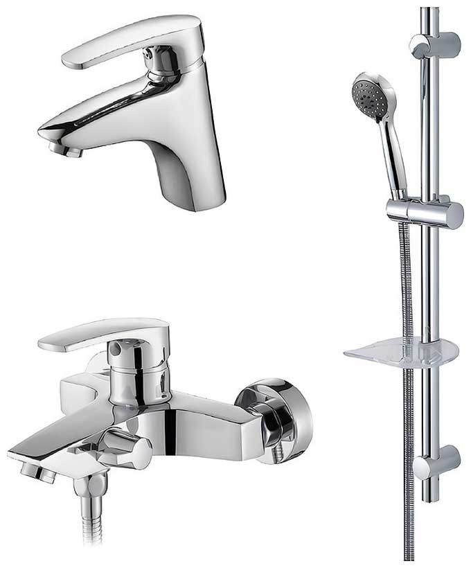 Изображение товара Смеситель для ванны с душем Kaiser Guss 6800К хромированный