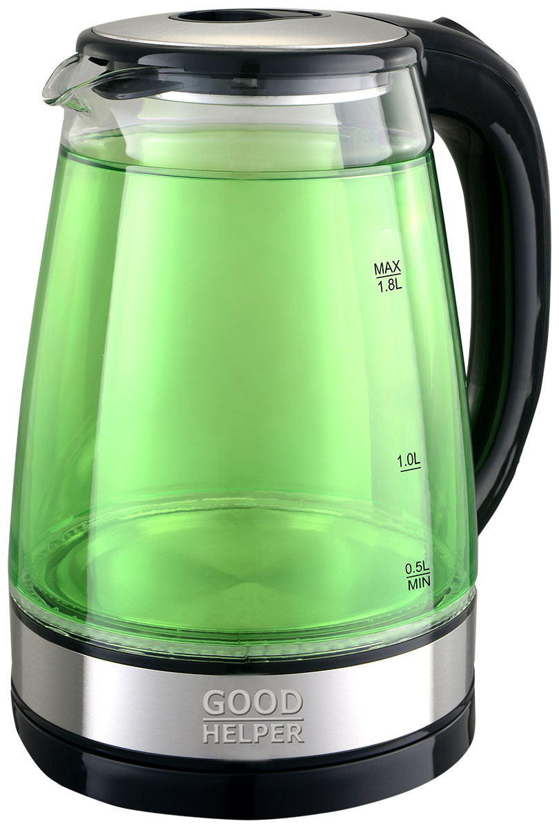 Изображение товара Чайник электрический GoodHelper KPG-1810 Green