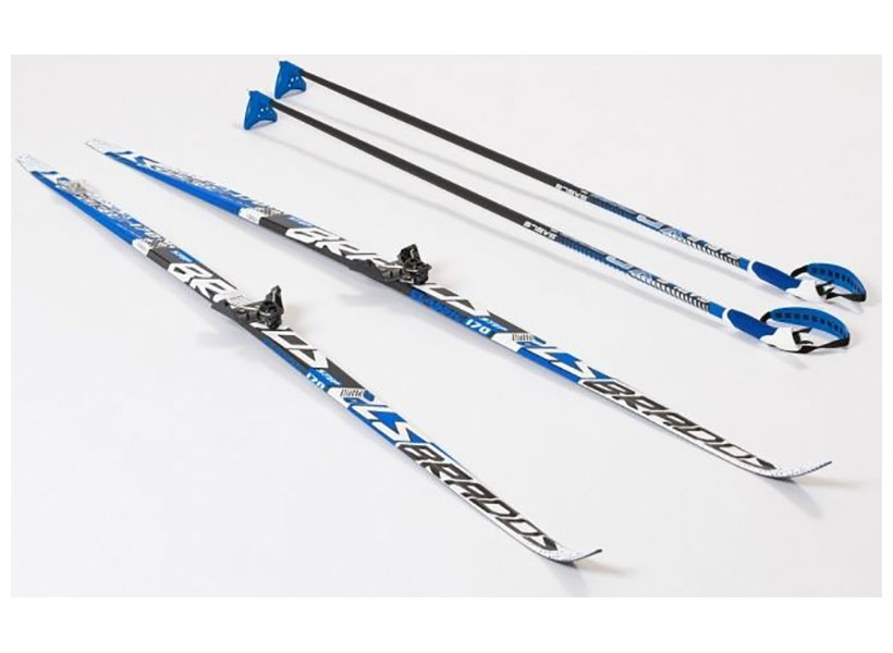 Изображение товара Лыжи беговые STC STEP Brados Active A3 Blue, рост 150