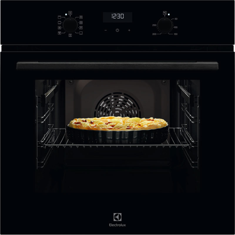 Изображение товара Электрический духовой шкаф Electrolux KODEF70BZ с паровой функцией и теплообменом