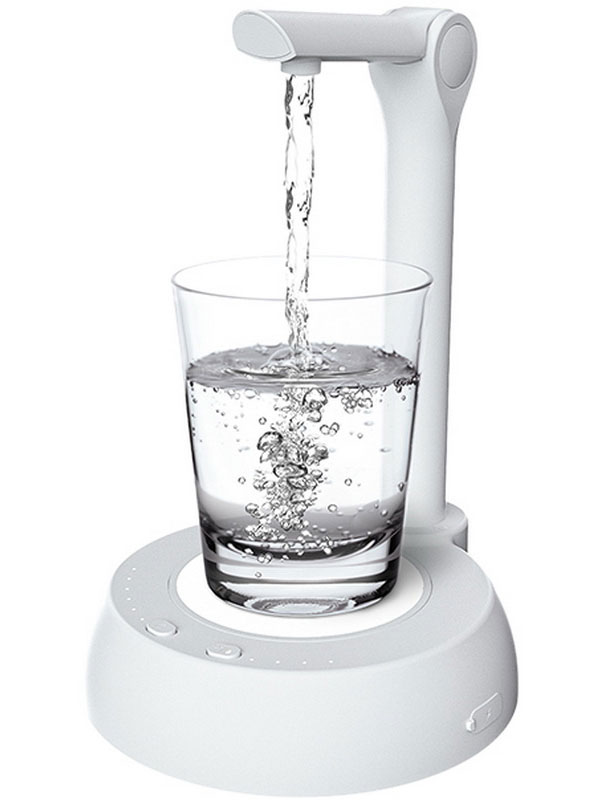 Изображение товара Электрическая помпа для воды HotFrost A18 White с аккумулятором USB-C