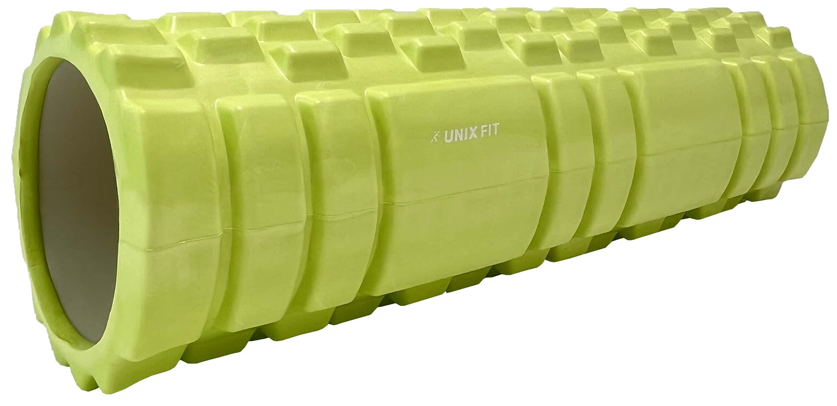 Изображение товара Ролик массажный для йоги и фитнеса Unix Fit, 45 см, зеленый (FRU45CMGN)
