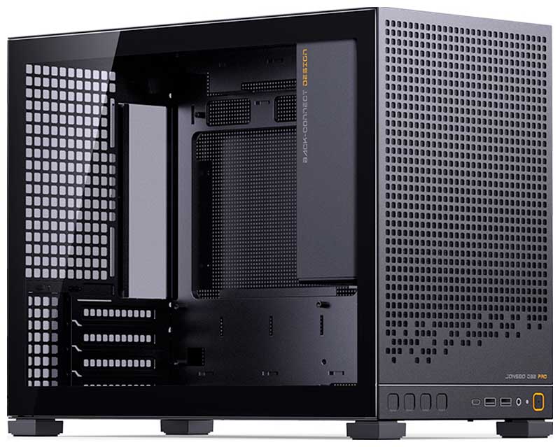 Изображение товара Компьютерный корпус Jonsbo D32 PRO Black Mini-Tower с стеклянными боковинами
