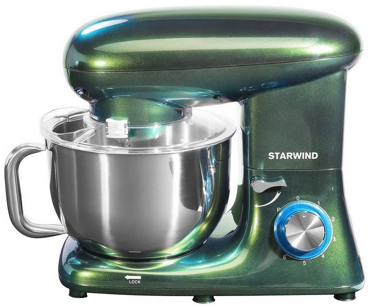 

Миксер планетарный Starwind SPM7166, 1900 Вт, хамелеон