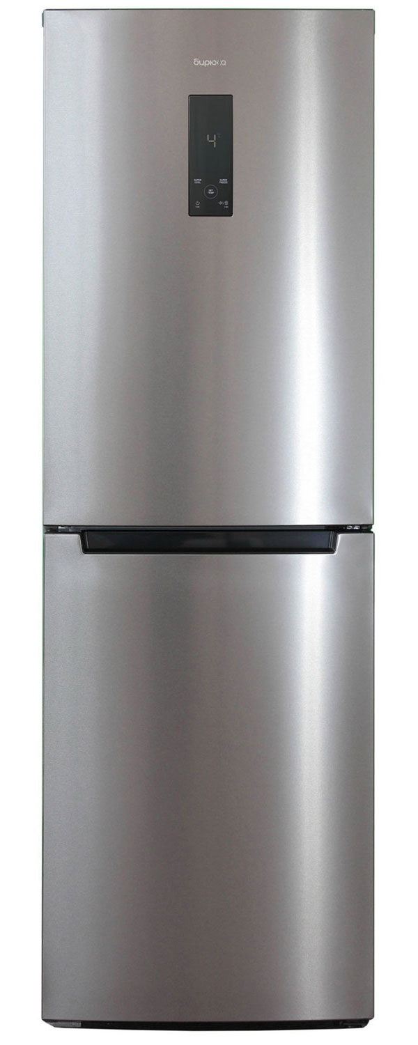 Изображение товара Двухкамерный холодильник Бирюса I940NF с нижней морозильной камерой 340 л серебристый