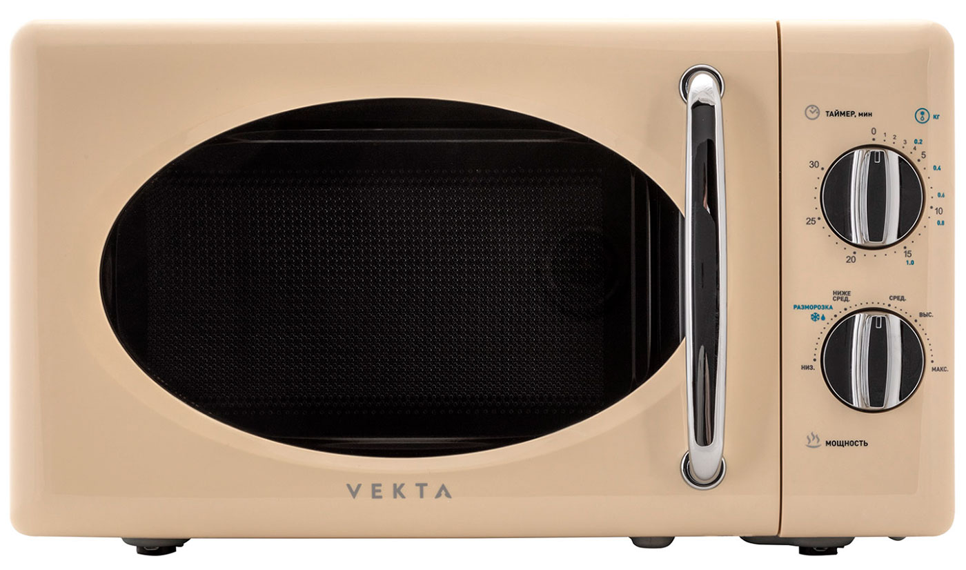 Изображение товара Микроволновая печь Vekta MS720GBC бежевый 20 л 700 Вт механика