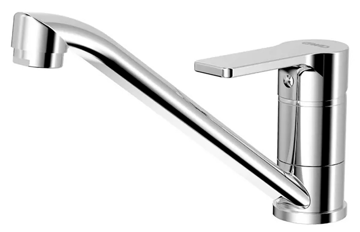 Изображение товара Кухонный смеситель AWP Tulos, с низким поворотным изливом, хром