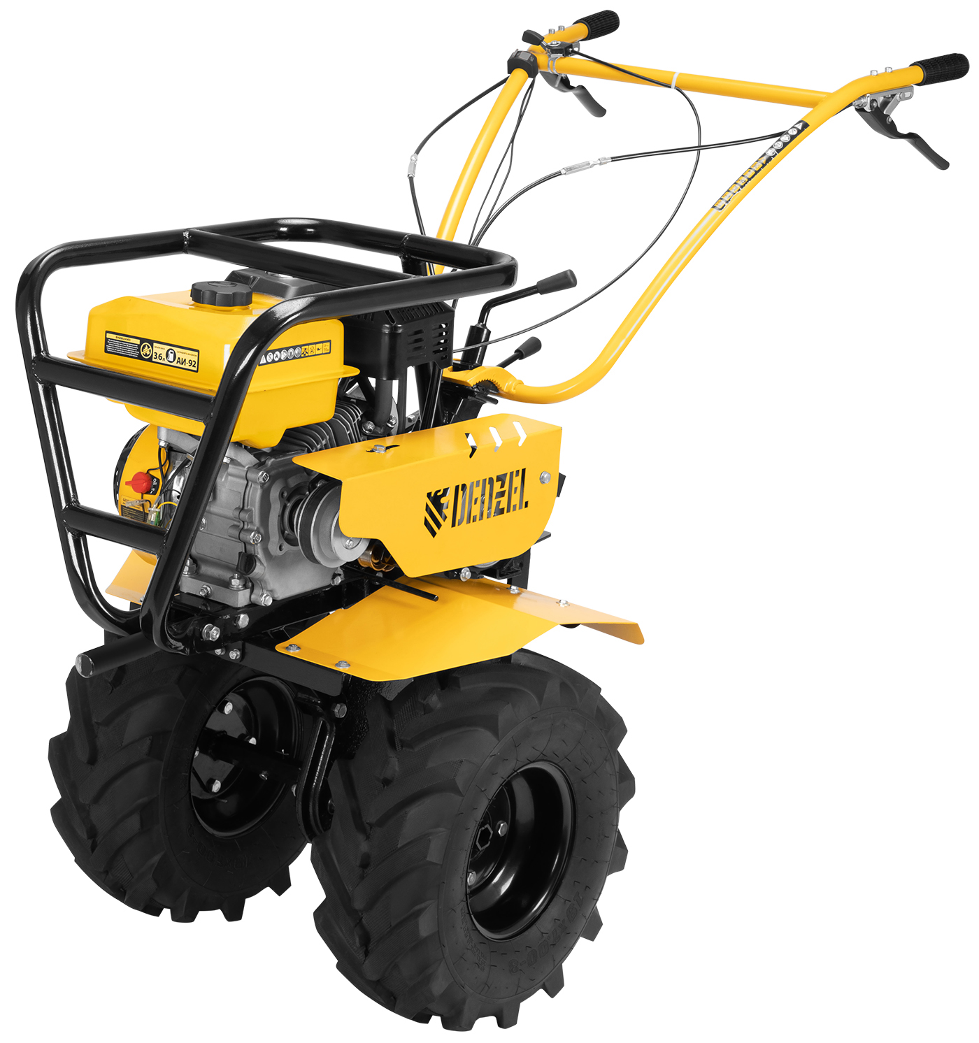 Изображение товара Мотоблок Denzel DPT-670S-PRO (56446)