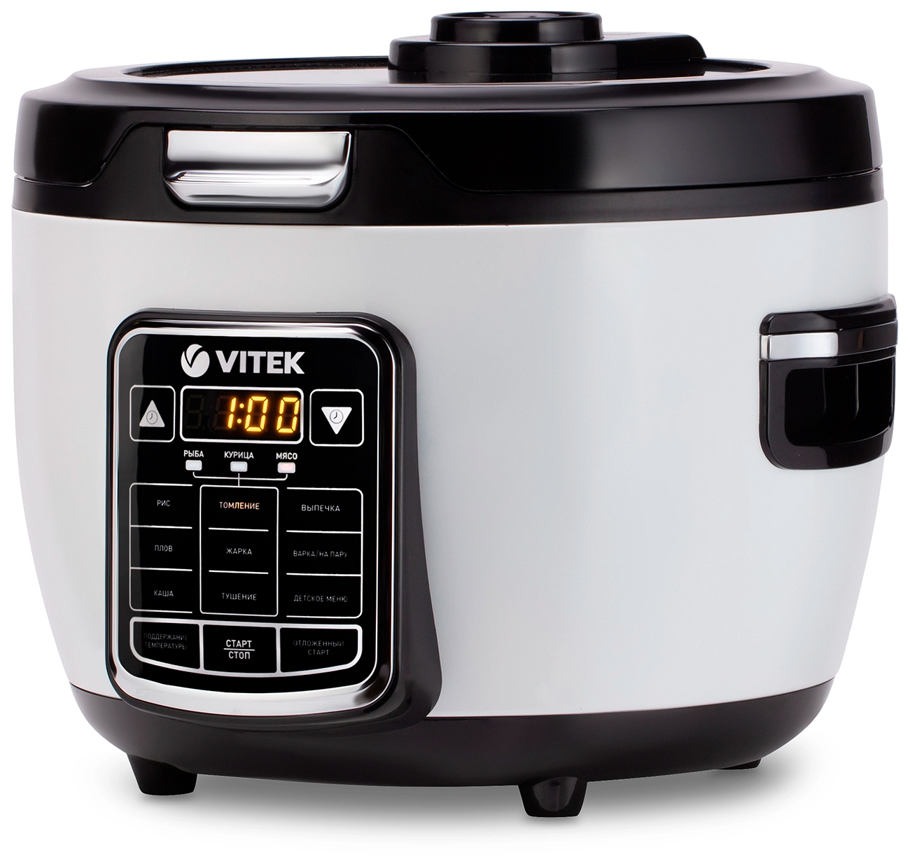 Мультиварка Vitek VT-4284, 4 л, 700 Вт, белый/черный Мультиварка Vitek VT-4284, 4 л, 700 Вт, белый/черный