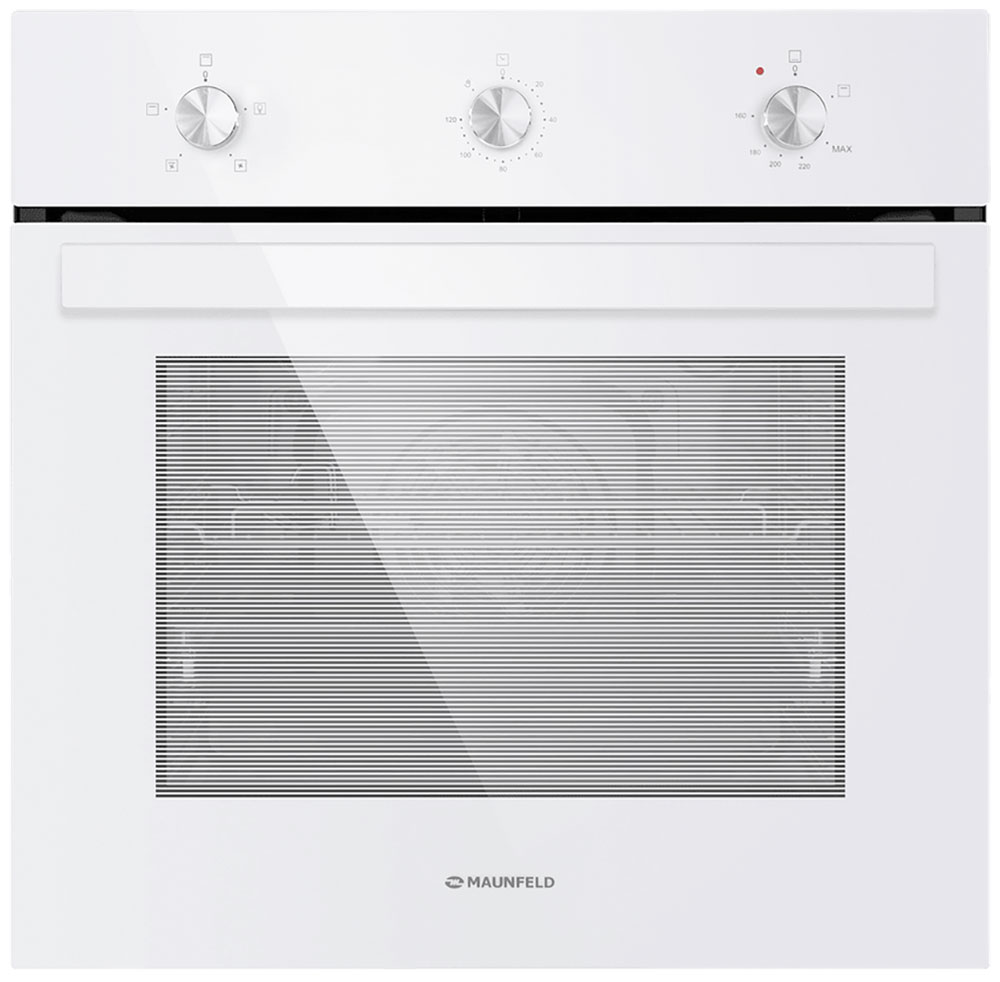 Изображение товара Газовый духовой шкаф Maunfeld EOGC604W Slim с электроподжиг и газ-контролем