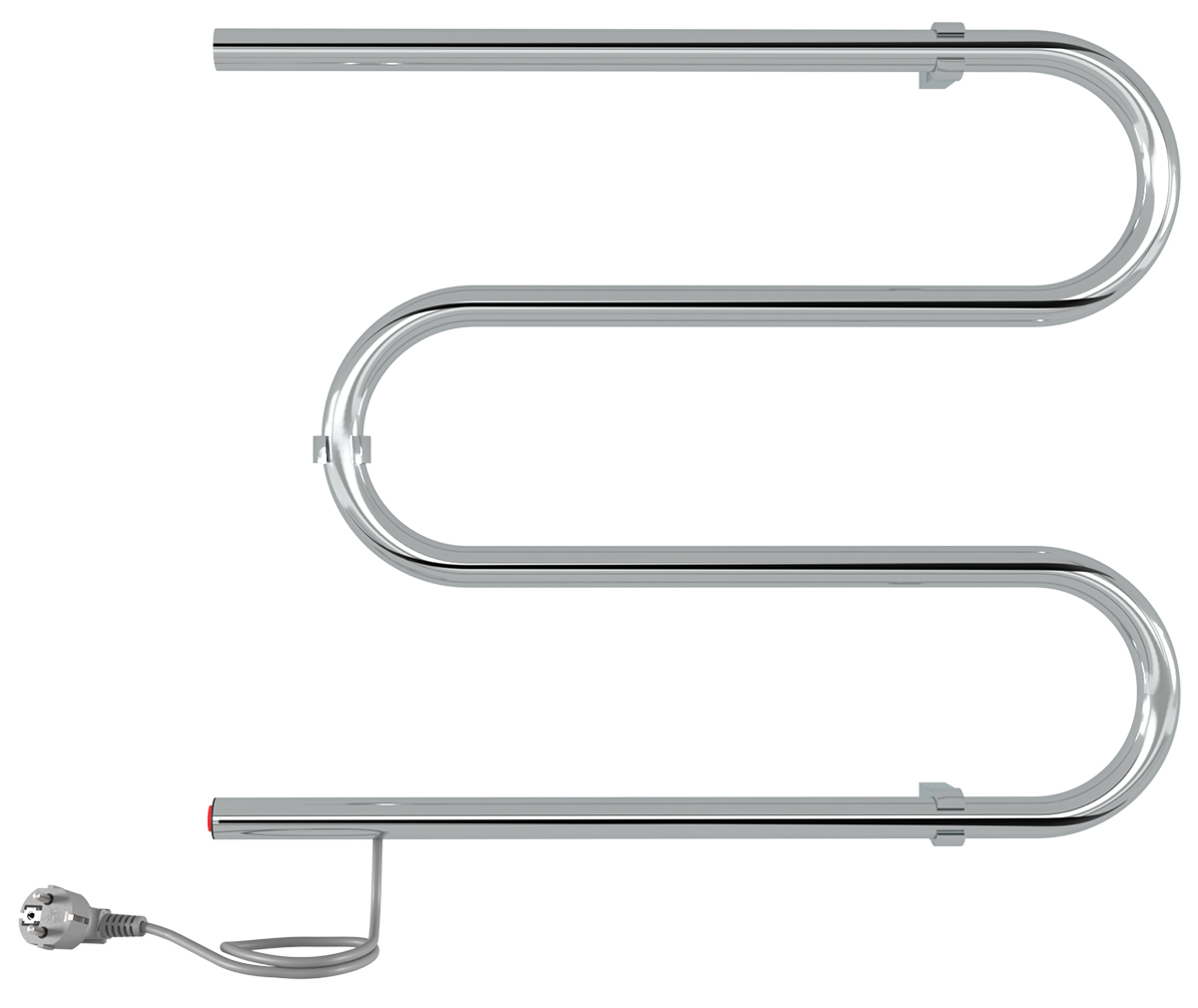 Изображение товара Электрический полотенцесушитель Indigo М-образный, хром (ME60-40)