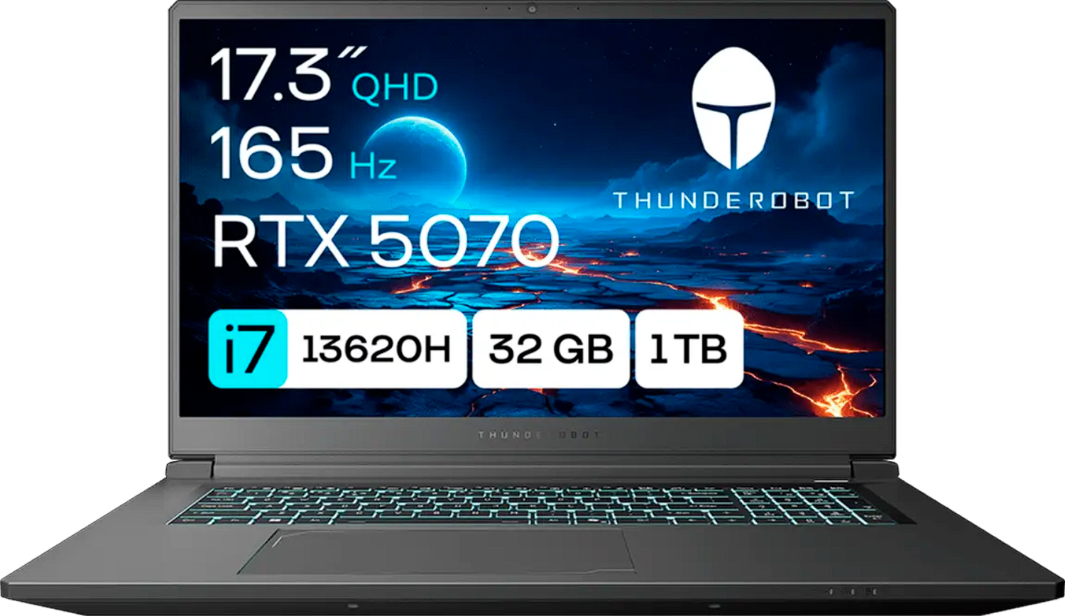 Изображение товара Ноутбук Thunderobot Range 17 G2 Max с 2К экраном и RTX 5070