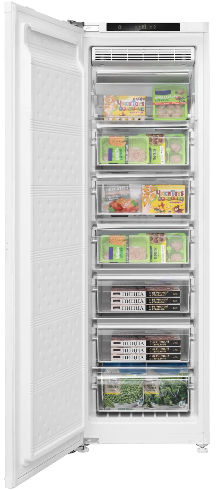 Изображение товара Встраиваемый морозильник Meferi MBF177 TOTAL NO FROST COMFORT 230 л A+