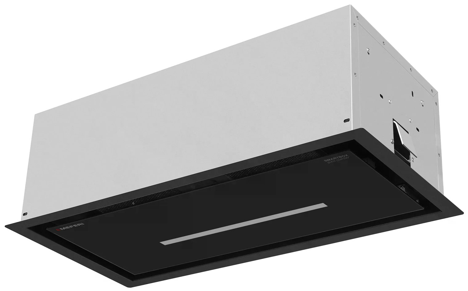 Изображение товара Вытяжка кухонная встраиваемая Meferi SMARTBOX60BK GLASS COMFORT с сенсорным управлением