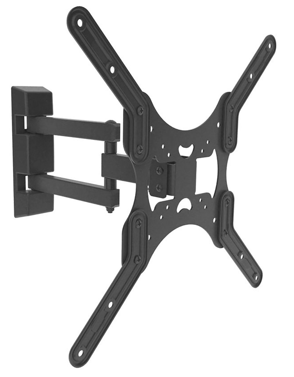 

Кронштейн для телевизора Digis DSM-8043 для ТВ 23-55, до 35кг, 2 колена, VESA от 75х75 до 400x400мм, 75-400 мм от стены, наклон -15°/+15°, поворот +90°/-90°