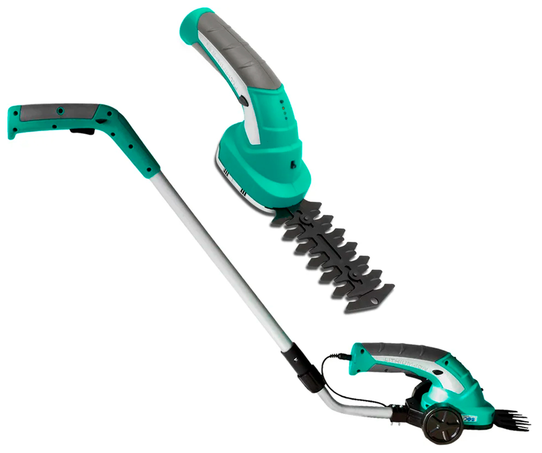 Изображение товара Аккумуляторные ножницы-кусторез MLC GT03 с телескопической рукояткой 7.2V