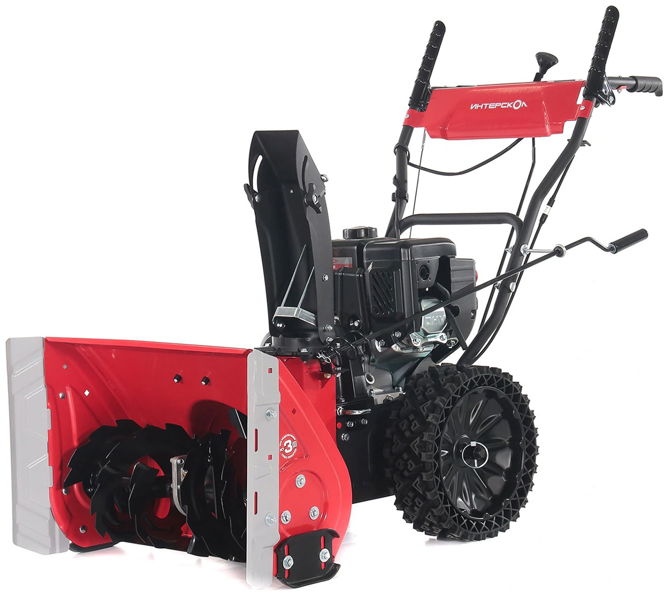 Изображение товара Бензиновый снегоуборщик Интерскол СМБ-56/7М мощный и надежный