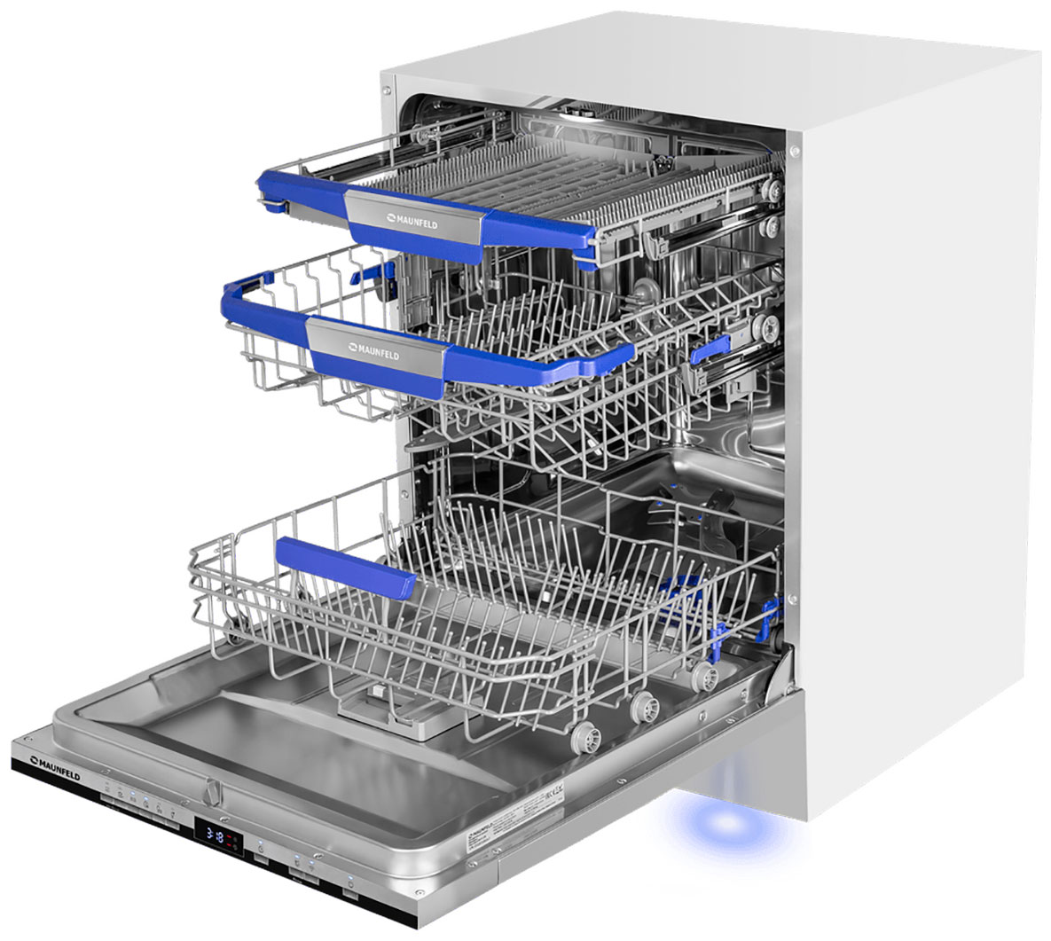 Изображение товара Встраиваемая посудомоечная машина Maunfeld MLP60230 Light Beam Inverter Wi-Fi