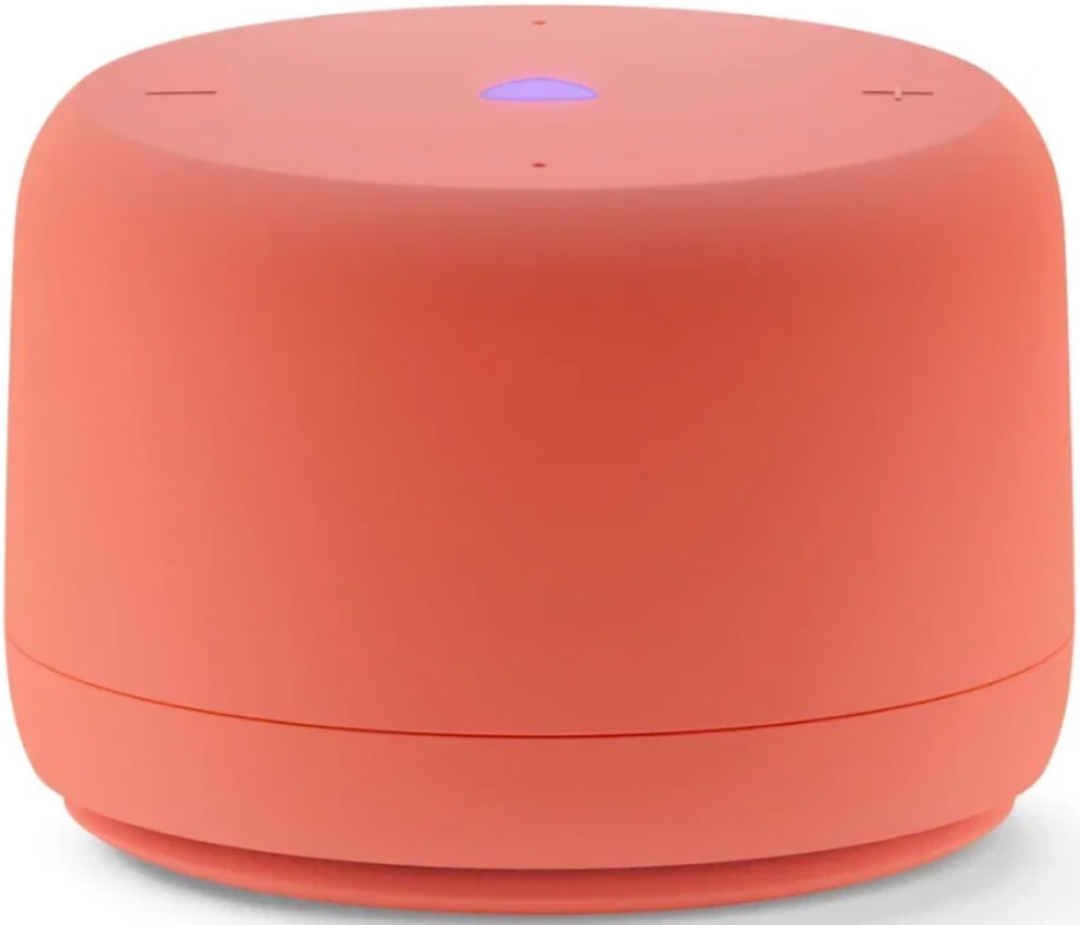 Изображение товара Умная колонка Яндекс Станция Лайт 2 с Алисой, без часов, коралловый (YNDX-00028ORG)