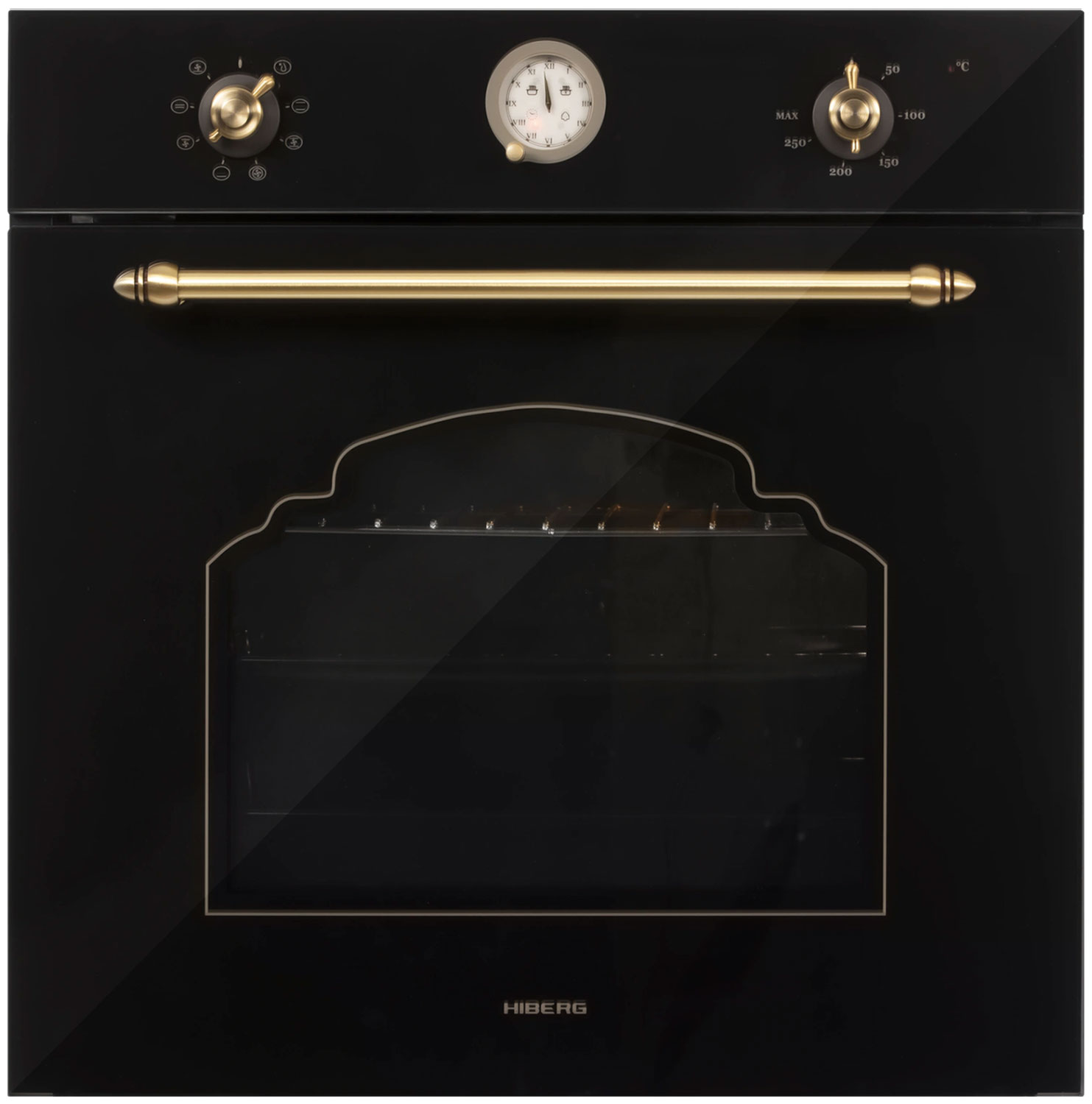 

Электрический духовой шкаф Hiberg VM 6382 BR, Черный