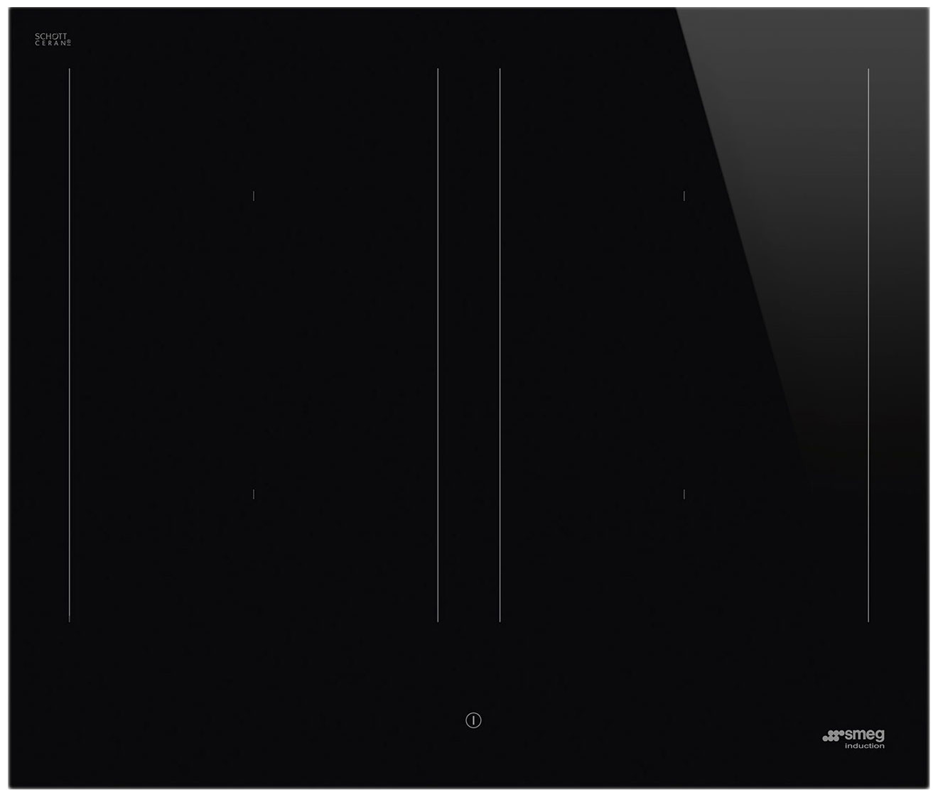 

Электрическая варочная панель Smeg SIM3644D, Черный