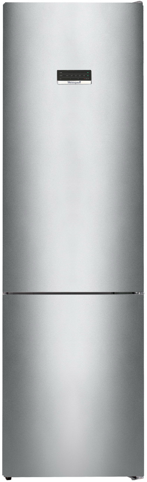 Изображение товара Двухкамерный холодильник Weissgauff CBN2WC2M2 388 л инвертор No Frost А+