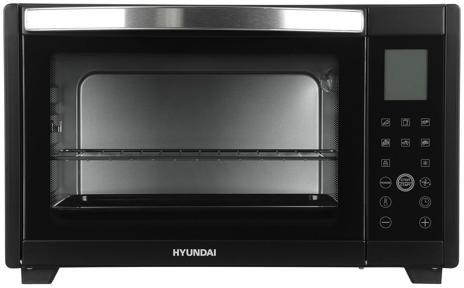 Изображение товара Электропечь Hyundai MIO-HY097 мини-печь гриль сенсорное управление 35л
