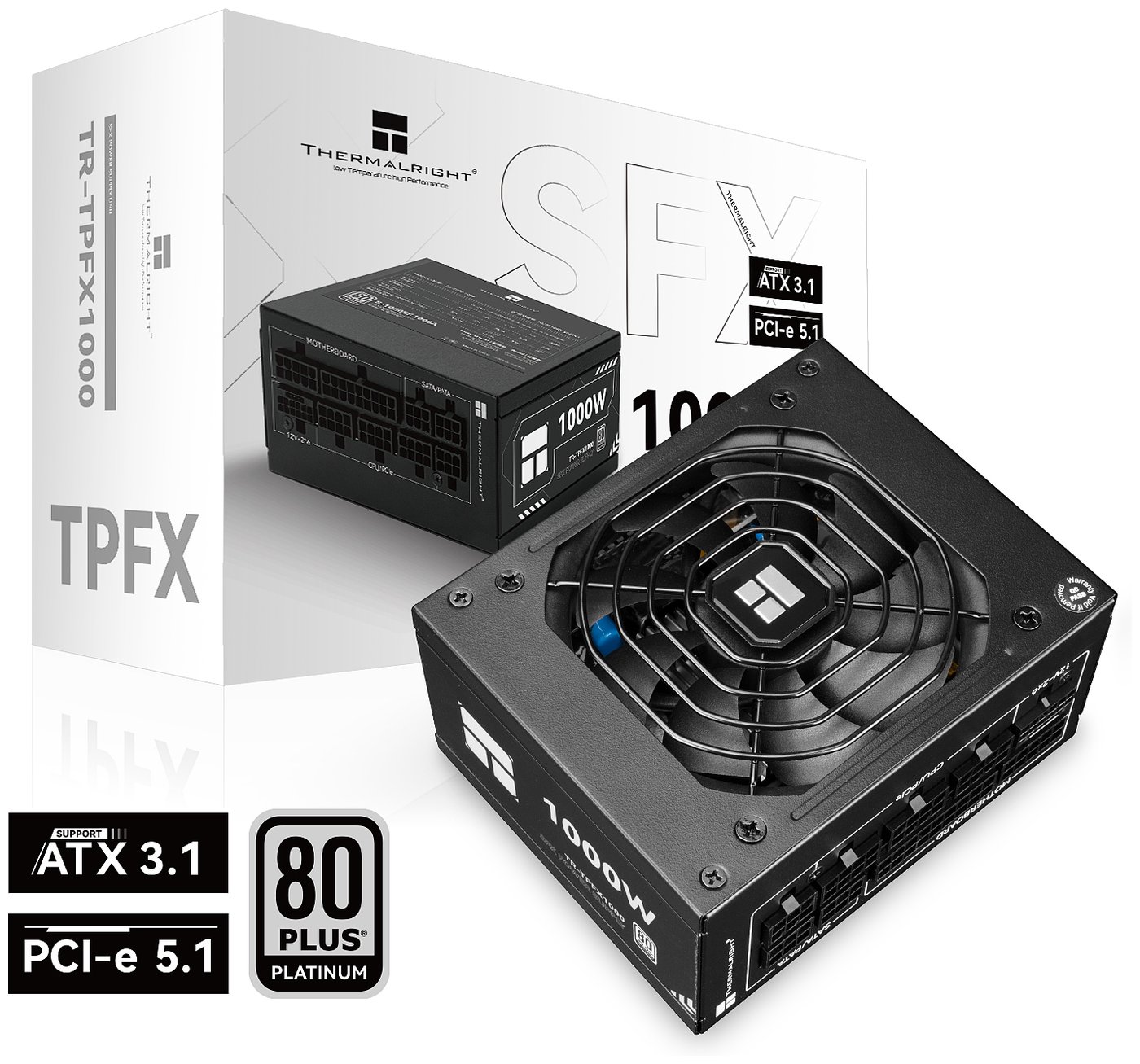 Изображение товара Блок питания Thermalright 1000W Platinum SFX (TR-TPFX 1000)