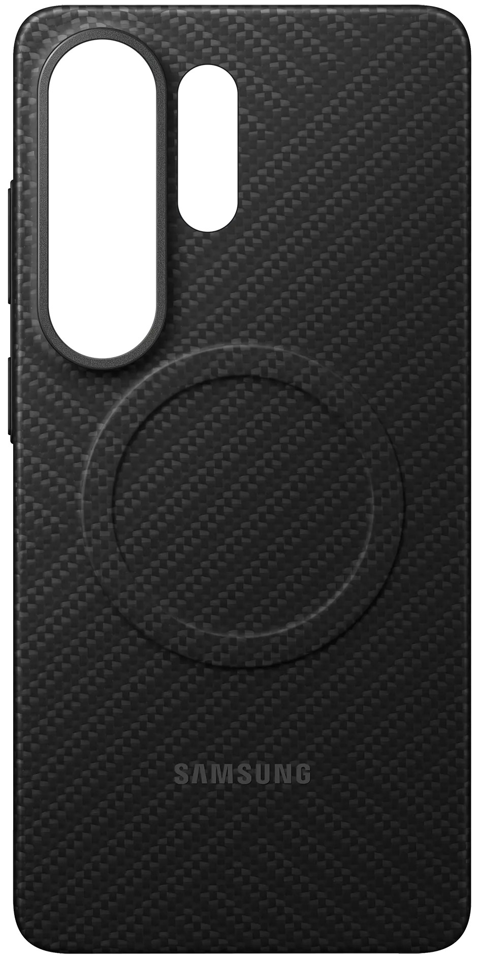 Изображение товара Чехол Samsung Carbon Magnet Case для Galaxy S26 Ultra черный из кевлара Изображение товара Чехол Samsung Carbon Magnet Case для Galaxy S26 Ultra черный из кевлара