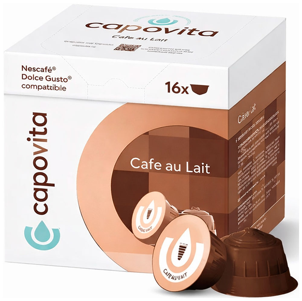 Изображение товара Кофе в капсулах Capovita Caf? Au Lait, 16 шт.