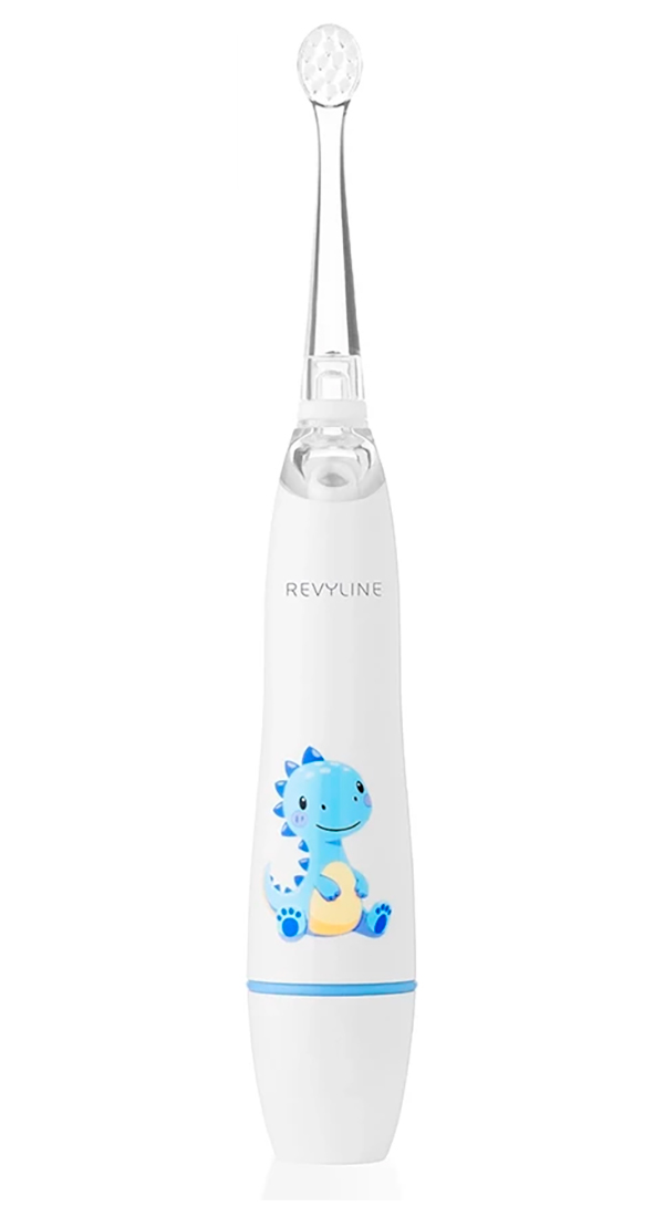 Изображение товара Детская электрическая зубная щетка Revyline RL 025 Infant, голубая