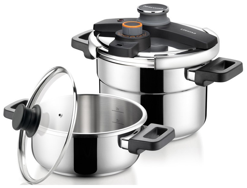 Двойная скороварка  Tescoma ULTIMA DUO 702768 Двойная скороварка  Tescoma ULTIMA DUO 702768