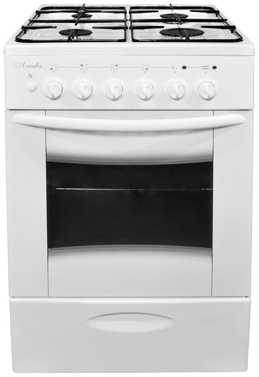 Изображение товара Комбинированная плита Лысьва ЭГ 4к04 МС-2у белая без крышки