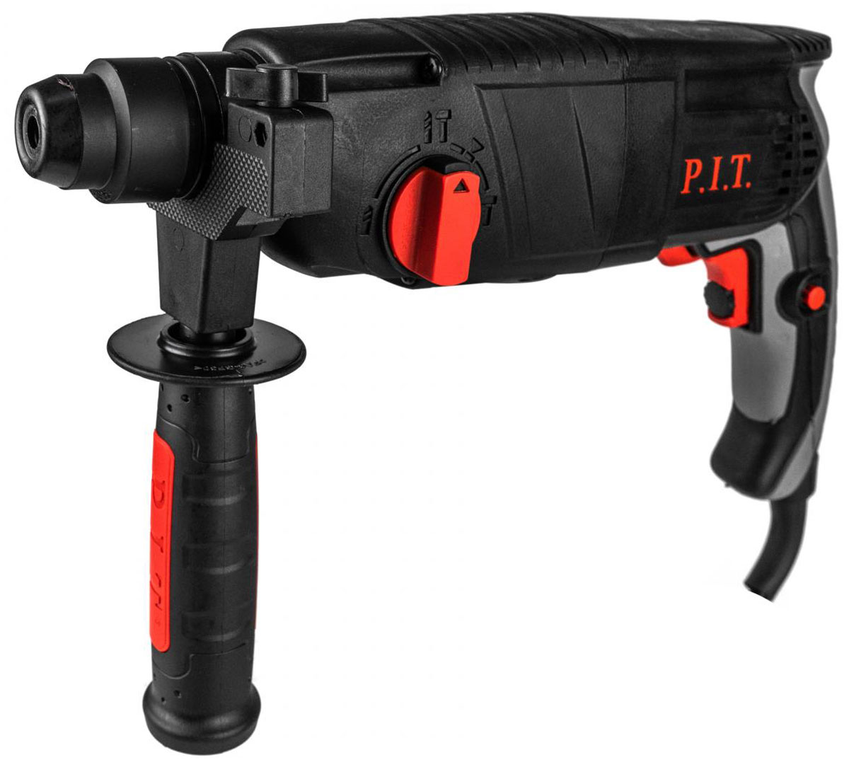 

Перфоратор P.I.T. PBH24-C МАСТЕР (3-реж. гор. 850Вт. 2,4дж.SDS пласт.кейс.)