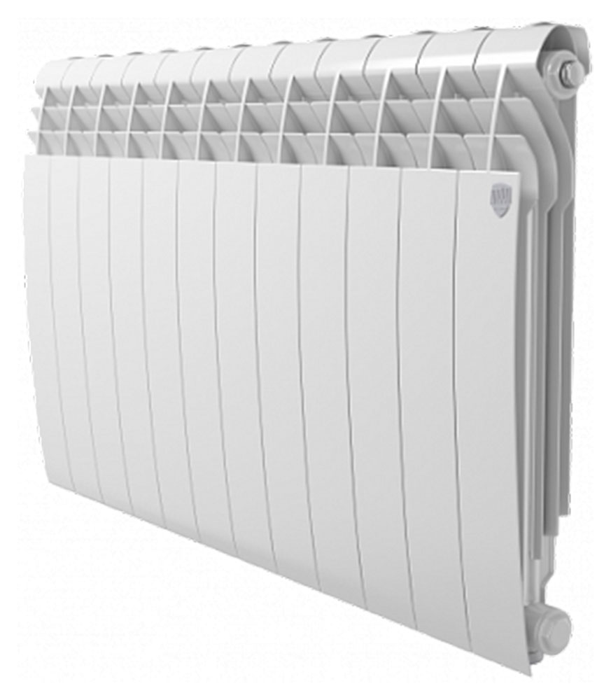 

Водяной радиатор отопления Royal Thermo Biliner Alum 500 - 12 секц., Белый