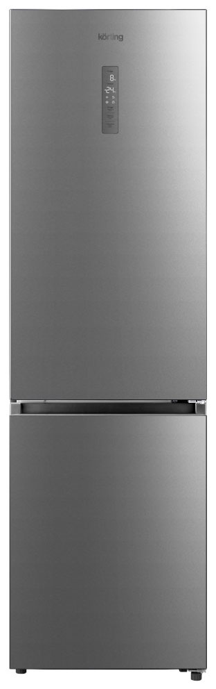 Двухкамерный холодильник Korting KNFC 62029 X цена и фото
