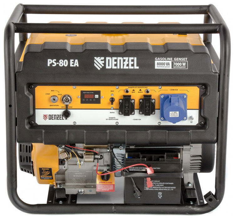 Изображение товара Электрический генератор и электростанция Denzel 946924 PS 80 EA