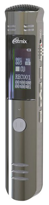 Изображение товара Диктофон Ritmix RR-190 8Gb с радио и голосовой активацией