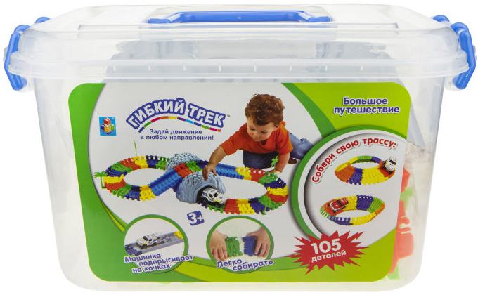 Изображение товара Конструктор Т59312 Большое путешествие с трассой и внедорожником от Solmar